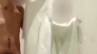 Professor and His Student Go Into the Bathroom to Have Sex