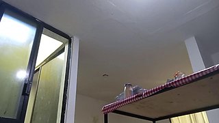 Karmicoxv Records Kitchen Tease in Cachetero for Him