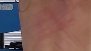 Charlie bare back whipping by her mistress