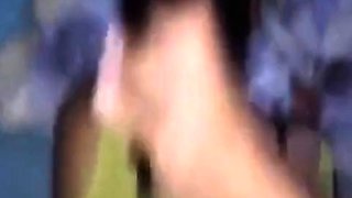 Nerdy Girl Sucks and Fucks in a Car