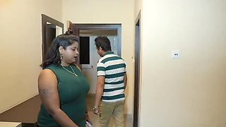 Hotel Manager Fucks Hot Desi Girl Costumer – Big Natural Tits Blowjob
