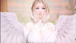 Hitting it with three hot babes at the sex resort