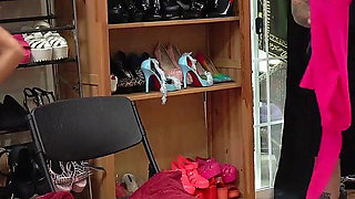 Bts - Asian Vina Sky Flaunts Her Petite Figure Backstage!