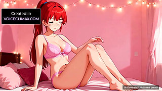 Aiko's Magical Sexual Secrets - Hentai Anime Solo Girl Naughty Dirty Talk