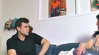 German stepsister wants sex and asks her stepbrother