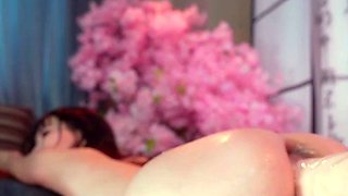 Fuck Machine Brought Marry to a Strong Orgasm