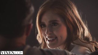 Crazy Seth Gamble and Jia Lissa's cum on pussy movie