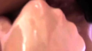 Clit Licks - Lesbian slut moans in pleasure as lover fucks