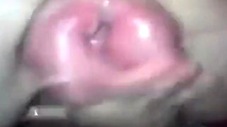 Pumping Her Pussy on Webcam