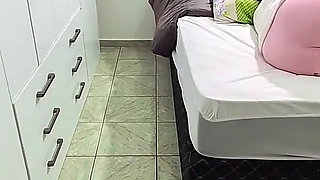 My Stepmom Lets Me Use Her Camel Toe to Give Her Orgasms.
