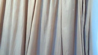 Glamour babe with big boobs masturbates in lingerie