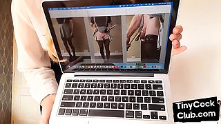 Micropenis loser got humiliated by babe