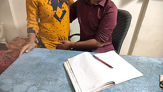 The Teacher Remained Lying Down, That Is Why Ashu Was Late, That Is Why Sir Told Him to Meet Me Alone.