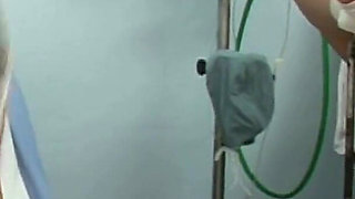 Nice young girl Kristina gets hardcore gyno exam and urinotherapy