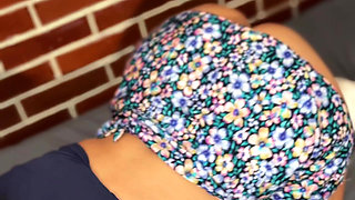Latina Model Asks Her Cameraman for Some Photos in Exchange for Pouring Milk Over His...
