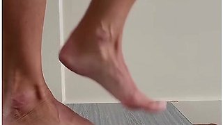 Barbie Trample Hard Cock And Ball Barefoot No.82