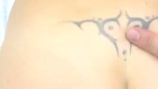 Milf blonde Puma Swede blows big hard cock outdoor