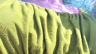 Real amateur couple outdoor ass fuck and anal creampie in hd