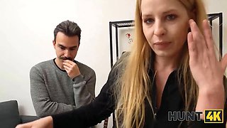 Hunt4k. sex with a sexy blonda is the hottest gam therapy