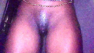 Hot Ebony Babe Front View Slow Motion