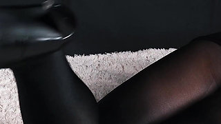 116- Shiny Nylon Fetish for You, My Dear Friend! 60fps
