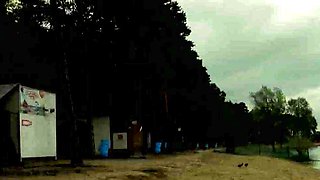 Showing Big Tits - Brunette Rita [4K] - Rita Argiles(4K) Outdoor solo masturbation - Rita argiles