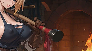Isekai: Waifu Overlord Gameplay Part 14 - Unlocked 3 H-scenes of Liz