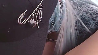 Horny Little Kitty Teasing Her Boyfriend's Hard Cock