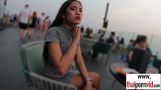 Thai teenage Cherry spends some time on BWC