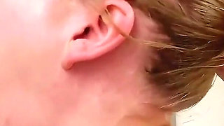 Cute Blonde Amateur Has Her Social Anxiety Cured with Deepthroat Therapy!