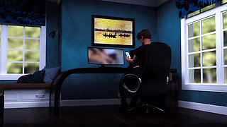 All Stepmom Stepson Sex Scenes - Full Walkthrough Part 3 - Measuring My Cum