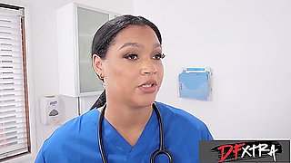 Ashlyn Peaks - Horny Nurse Sucks & Fucks Patients Thick Cock