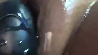 Slow Strokes While U Look in My Eyes Fuck Machine, Oiled Tits, and a Wet Pussy Close up