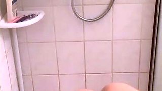 Having fun in the shower - -