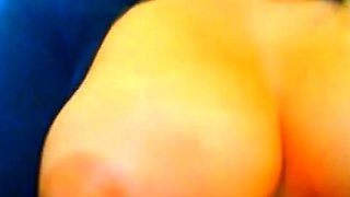 Blonde British Webcam Girl Squirts Milk