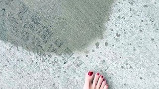 Black Amateur Explore Hot Foot Fetish