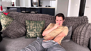 Muslim Maid Catches Her Boss Wanking