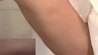 A Blonde Is Double Fucked with a Dildo and a Fucking Machine