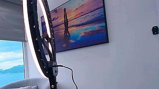 Close up Asian sex scene with cunt around her dick