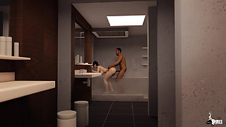 Black Boss Invites His Big Butt Lesbian Employee to His Apartment for a Favor