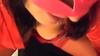 Piano Lesson Seduction Red Lingerie, Deep Pleasure & Messy Mouth Finish