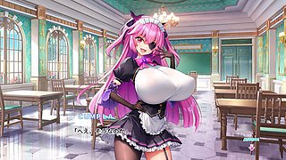 Animated fun with undergarments, kissing, and internal ejaculation featuring a big-boobed cougar mom