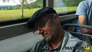 MATURE4K. Hot and leaking sex in the bus ft. Vitoria Vonteese  Jack 23: Blowjob, Doggy  Cowgirl Porn