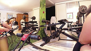 Horny Sport with Cumshot