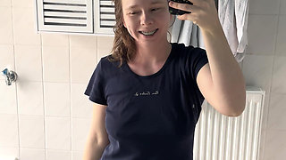 Cucumber Is Too Big for My Pussy