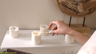 Small Slippery Teen Ass Gets Rough Stretched