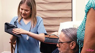 Lesbian Seduction: Erica Laurens Nurse Coco Lovelock