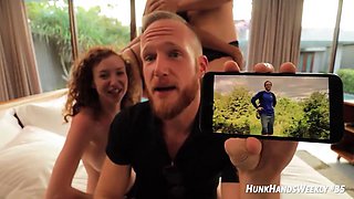 Big Ass Step Mommy Gives Handjob Hot Hot Dad s Friend 003: Blowjob, Doggy  Licking Porn