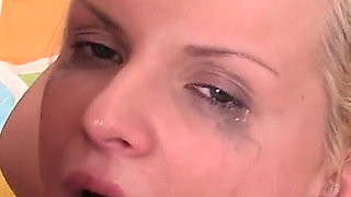 Young Blonde From Russia Enjoys Big Cock at Her Audition