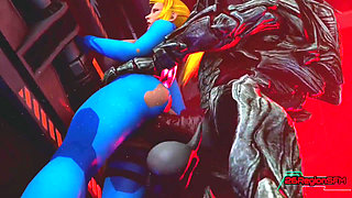 Samus Aran Vs Space Pirate